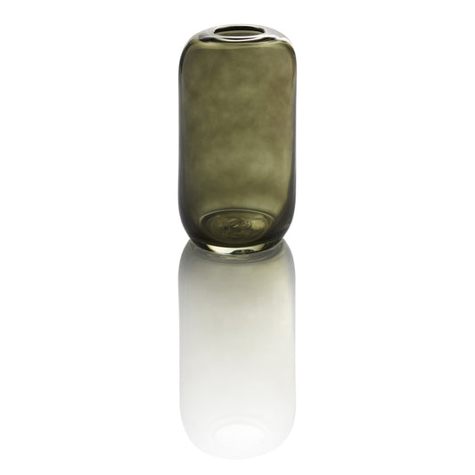 Moss Green Vase 5.5" dia. x 10" Style Lights by WMF