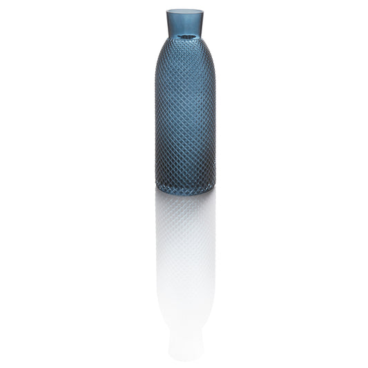 Dark Blue Vase 5.5" dia. x 15.9" Style Lights by WMF