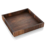 Walnut Square Tray 10