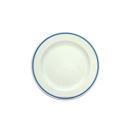 Flat Plate with Rim 10.7" dia. x 1.1" Del Mare by Bauscher