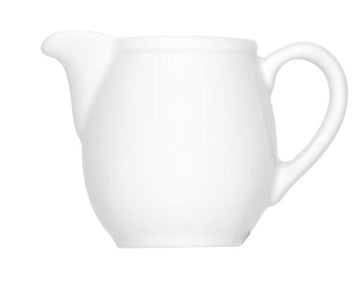 White Creamer 4.6" dia. x 6.9" 57.5 oz Bonn by Bauscher