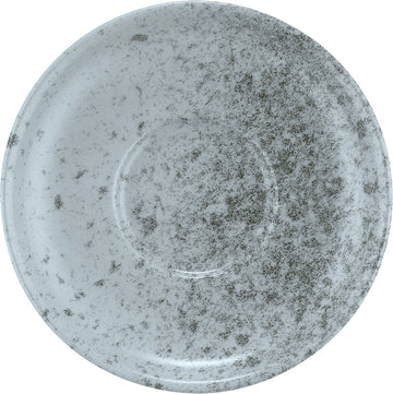 Saucer 4.4" dia. x 0.8"  Sandstone Grey by Bauscher