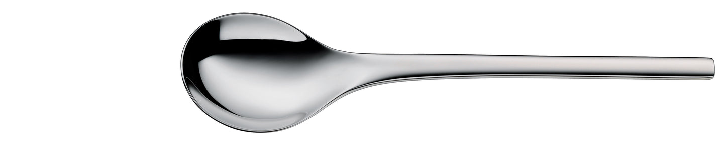 Round Soup Spoon 7.3" Nordic PVD Gun Metal by WMF