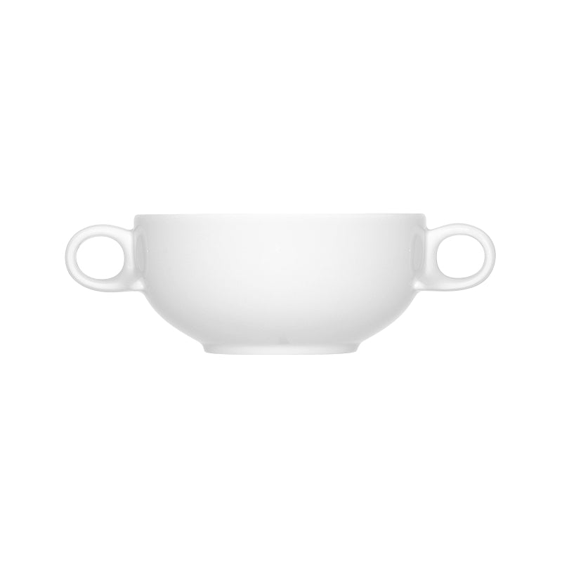 White Cream Soup Cup 4.4