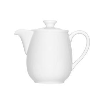 White Coffee Pot 5.3" dia. x 4.7" 10.1 oz Bonn by Bauscher