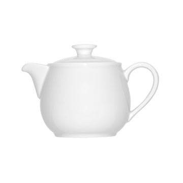 White Teapot Complete 6.3" dia. x 4.3" 11.8 oz Bonn by Bauscher