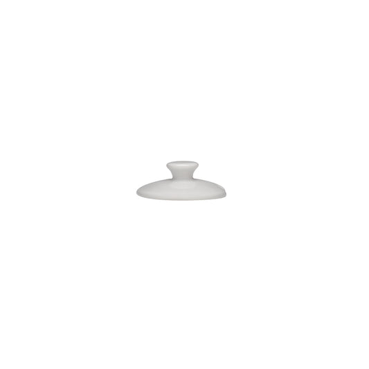 White Sugar Bowl Cover 2.9" dia. x 1" Bonn by Bauscher