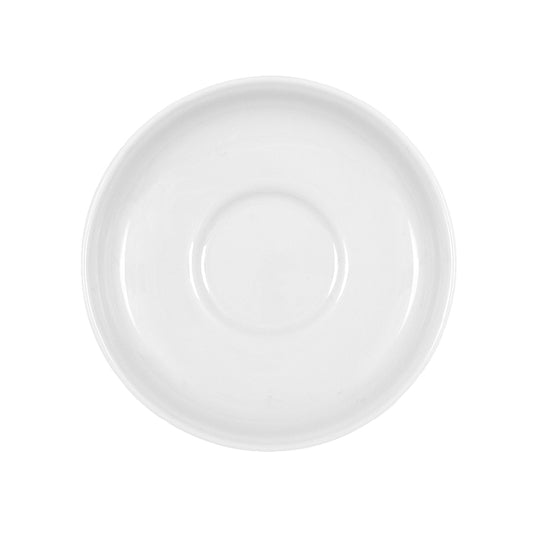 White Saucer 4.4" dia. x 0.8" Bonn by Bauscher