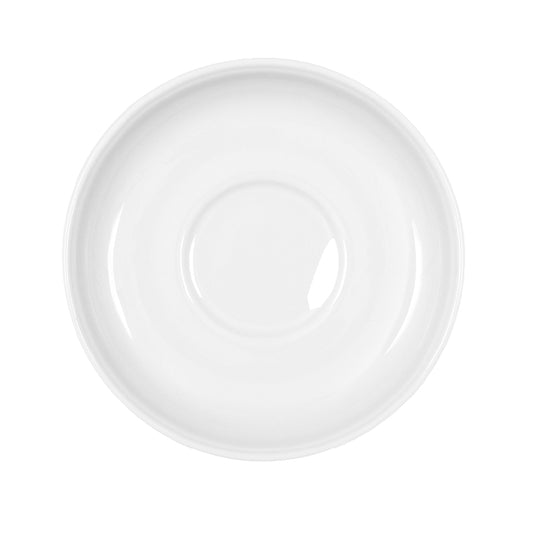 White Saucer 5.9" dia. x 1" Bonn by Bauscher