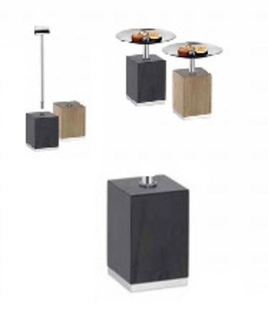 Petits Fours Wood 2.5" x 2.5" x 4" Pure Exclusiv by WMF
