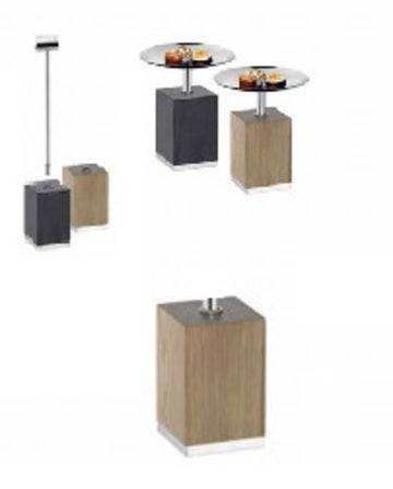 Petits Fours Wood 2.5" x 2.5" x 4" Pure Exclusiv by WMF