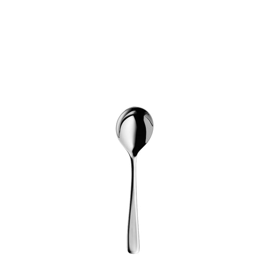 Round Soup Spoon 6.8" Medan PVD Copper Brushed by Hepp