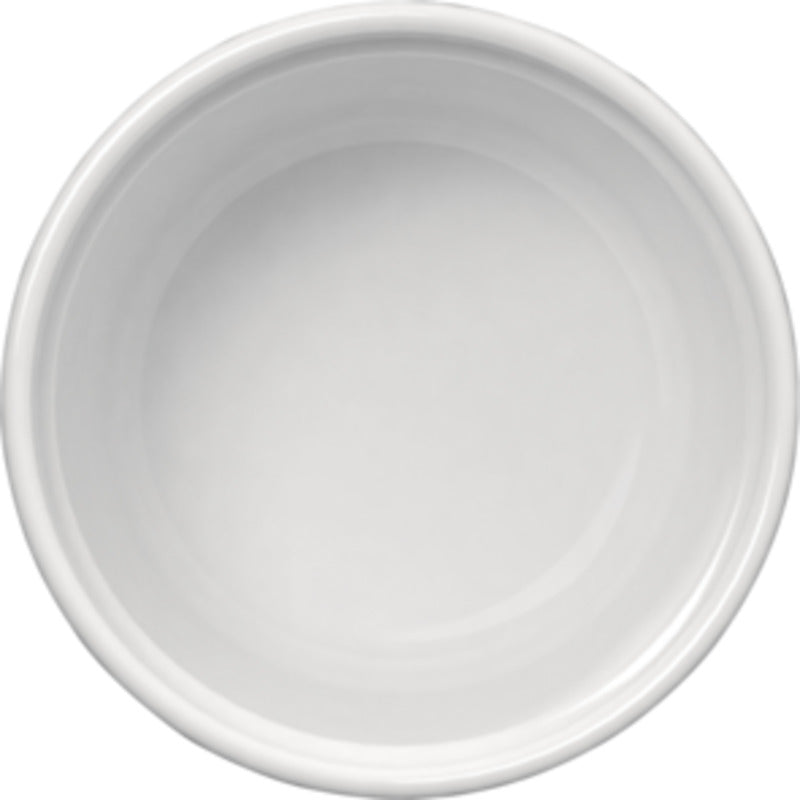 White Plain Bottom Dish 4