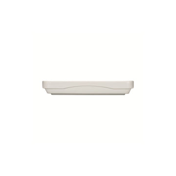 Natural Grey Airflow & PN Rectangular Platter 7.3" x 4.8" x 1.1" 11.8 oz Airflow & PN by Bauscher