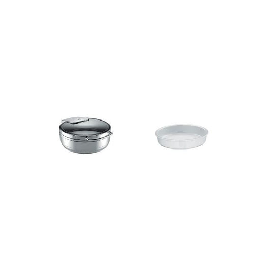 Excellent Hot & Fresh Round Chafing Dish 2/3 Kit Excellent by Hepp