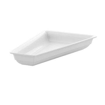 Porcelain dish L 65 11.3" x 16.1" x 2.5" 102 oz Sequence by Hepp