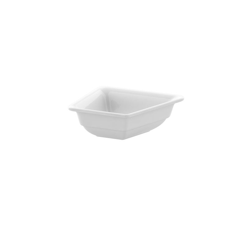 Porcelain dish S 65 7.3" x 6.1" x 2.5" 24.6 oz Sequence by Hepp