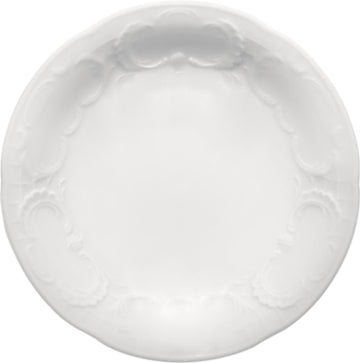 White Fruit Bowl 5.4" dia. x 1.1" 6.1 oz Mozart by Bauscher