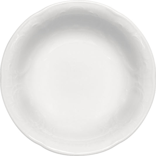 White Salad Dish 6.3" dia. x 1.7" 12.5 oz Mozart by Bauscher
