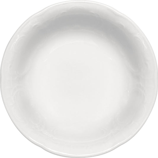 White Salad Dish 8.3" dia. x 2.3" 32.1 oz Mozart by Bauscher