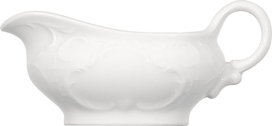 White Sauce-Boat 5.2" dia. x 2.4" 3.4 oz Mozart by Bauscher