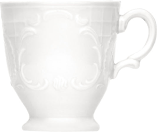White Hot Chocolate Cup 2.9" dia. x 3.3" 6.1 oz Mozart by Bauscher