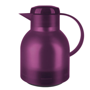 Aubergine Vacuum Jug 33.8 oz Samba by Emsa
