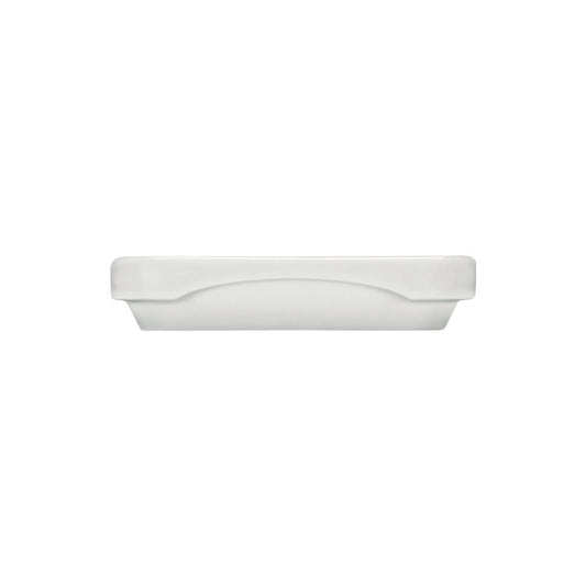 Natural Blue Square Bowl Airflow & PN 1/3 6.3" x 4.3" x 0.9" Airflow & PN by Bauscher