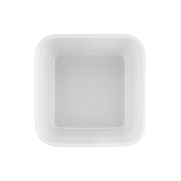 Natural Wood Square Bowl Airflow & PN 1/3 4.3" x 4.3" x 1.8" 9.5 oz Airflow & PN by Bauscher