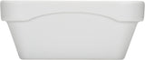 White Square Bowl Airflow & PN 1/3 4.3