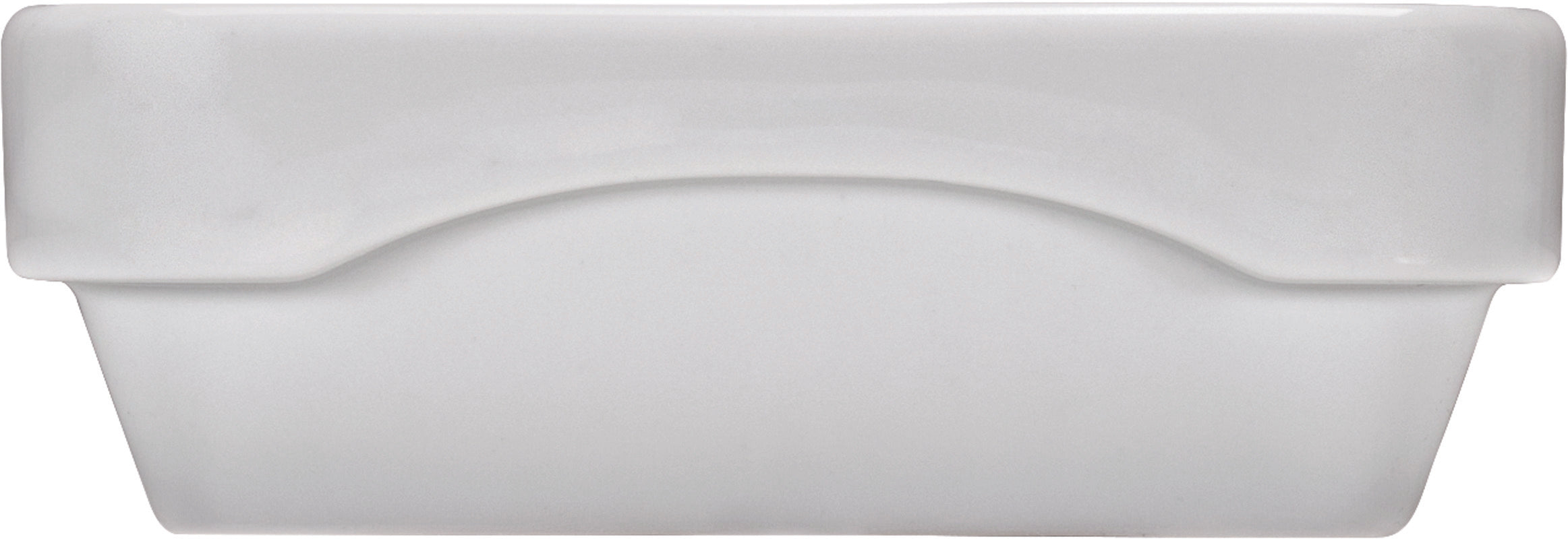 White Rectangular Dish Airflow & PN 1/2 6.3