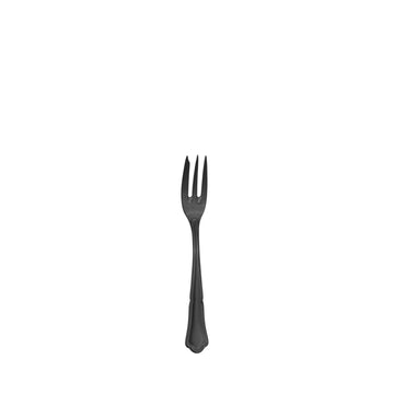 Cake Fork 6.1" Chippendale PVD Black Stonewashed by Hepp