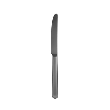 Table Knife 9.3" Carlton PVD Gun Metal Brushed by Hepp