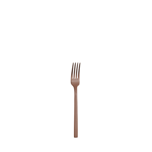 Dessert Fork 7.3" Profile PVD Copper Stonewashed by Hepp