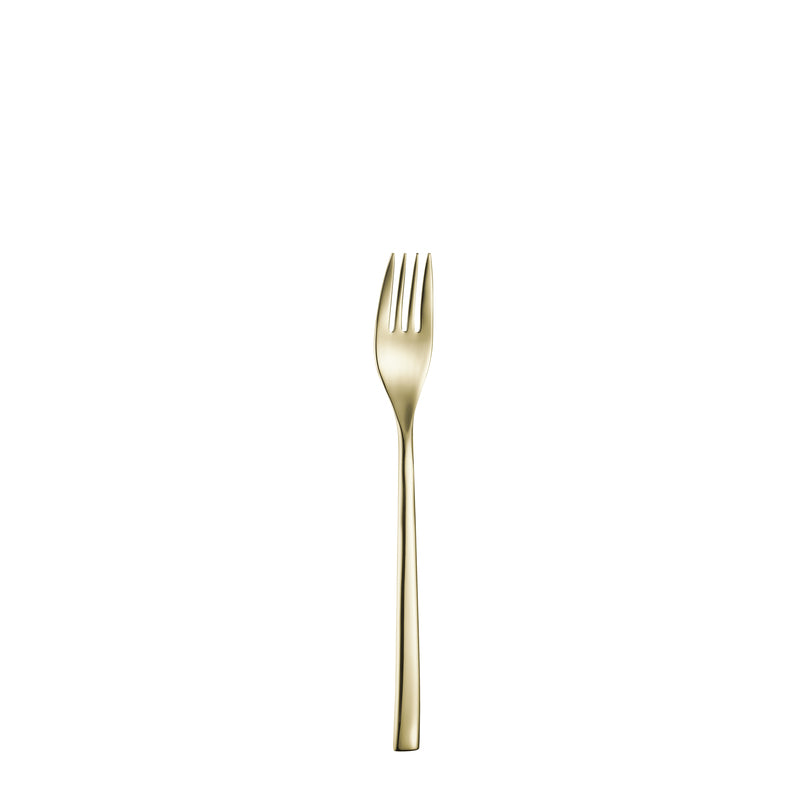 Dessert Fork 8.1" Talia PVD Pale Gold by Hepp