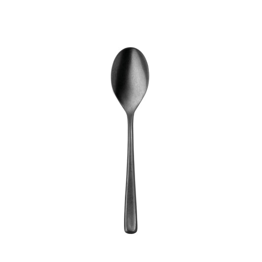 Table Spoon 8.5" Medan PVD Gun Metal Stonewashed by Hepp