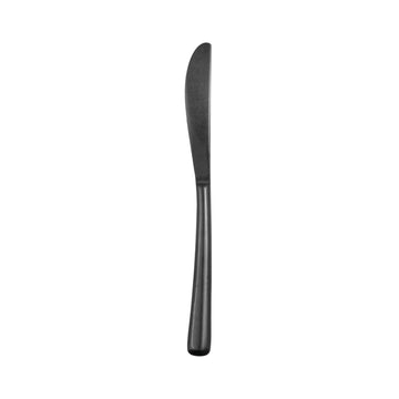 Table Knife 9.3" Medan PVD Gun Metal Stonewashed by Hepp