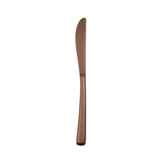 Table Knife 9.3" Medan PVD Copper Brushed by Hepp