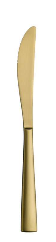 Table Knife 9.1" Accent PVD Gold Satin by Hepp