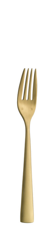 Dessert Fork 7.1" Accent PVD Gold Satin by Hepp