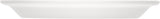 White Half-Deep Plate Bauhaus & B1100 by Bauscher