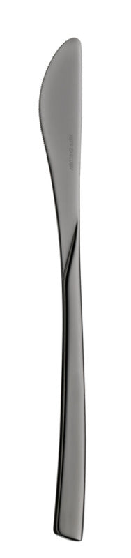 Table Knife 9.7" Talia PVD Gunmetal by Hepp