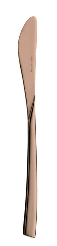 Table Knife 9.7" Talia PVD Copper by Hepp