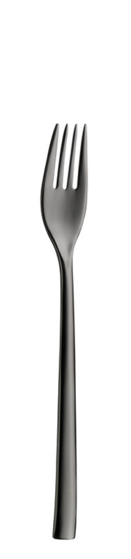 Dessert Fork 8.1" Talia PVD Gunmetal by Hepp