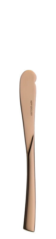 Butter Knife 7.3" Talia PVD Copper by Hepp