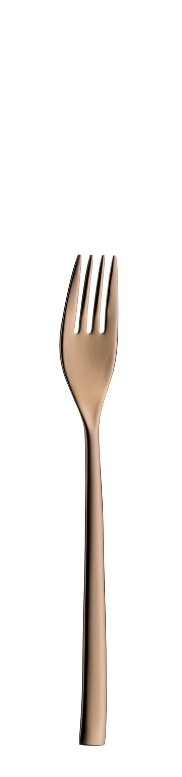 Dessert Fork 6.8" Talia PVD Copper by Hepp