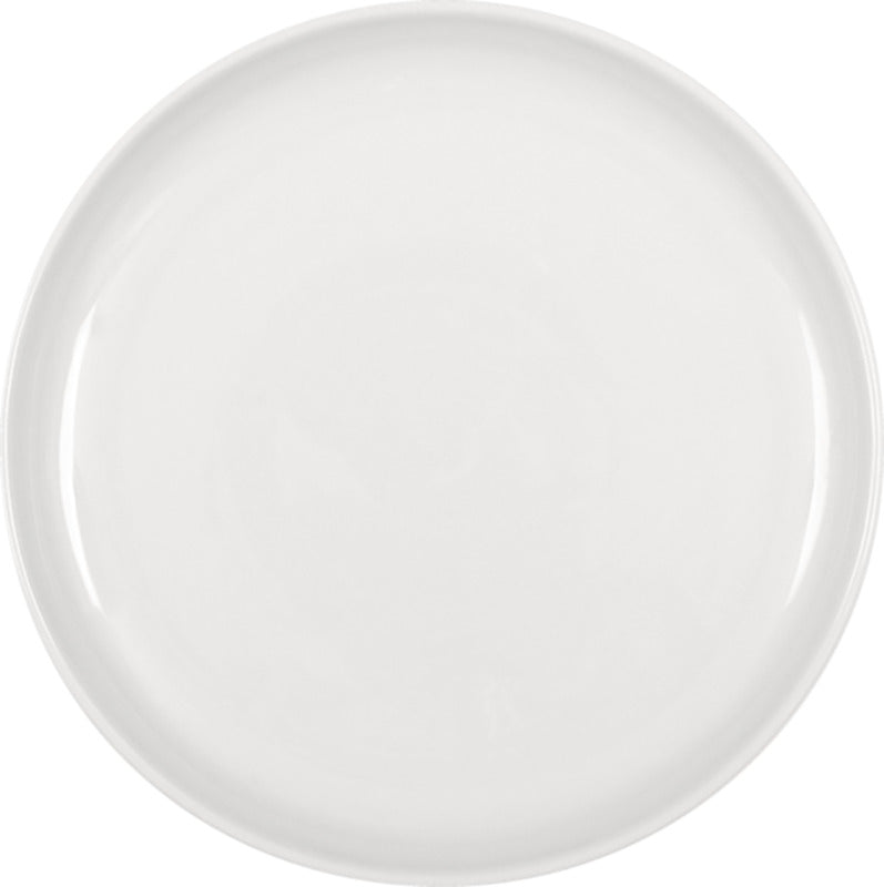 White Flat Coupe Plate 9.1