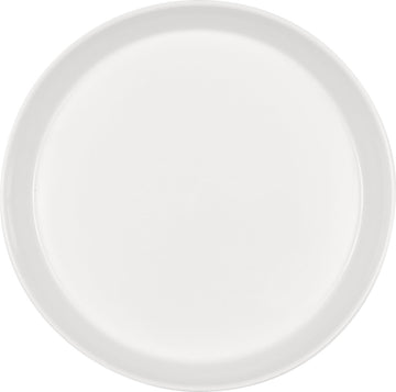 White Deep Coupe Plate 8.8" dia. x 1.6" 38.9 oz Modulus by Bauscher