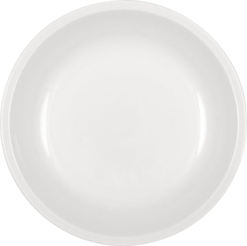 White Deep Plate 10.1" dia. x 2.5" 33.8 oz Modulus by Bauscher
