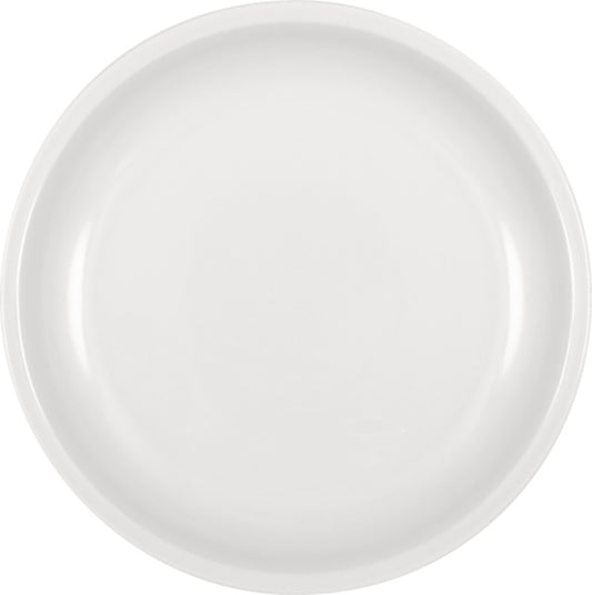 White Half Deep Coupe Plate 10.1" dia. x 2.5" 26.4 oz Modulus by Bauscher